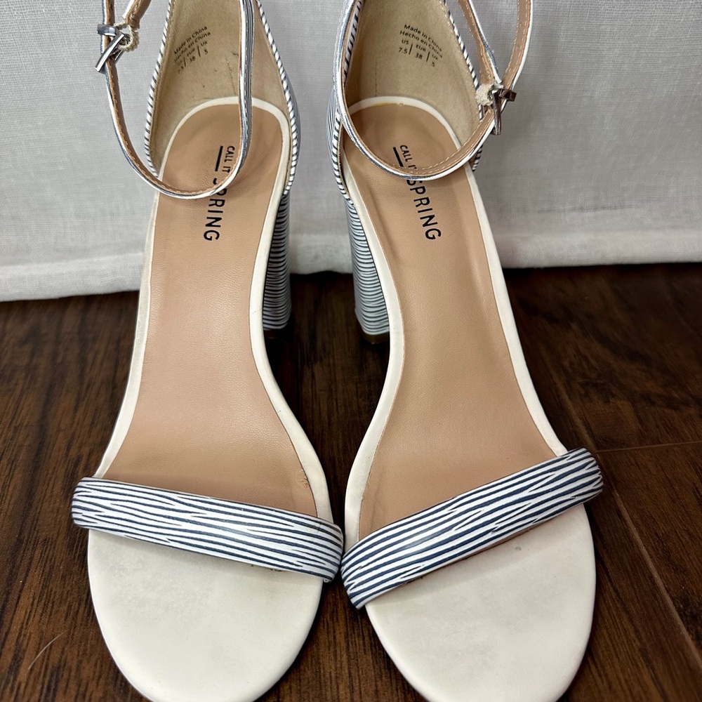 Call It Spring Block Heels - Picture 3 of 3